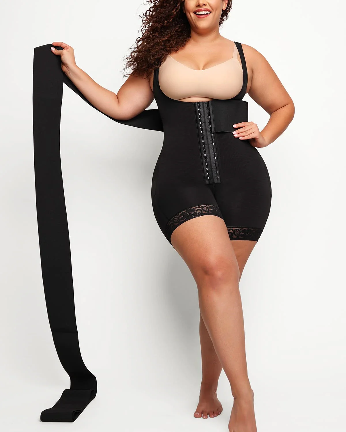 Bare Essentials™ AirSlim® 2.0 Smooth Wrap & Open Bust Bodysuit - Image 4