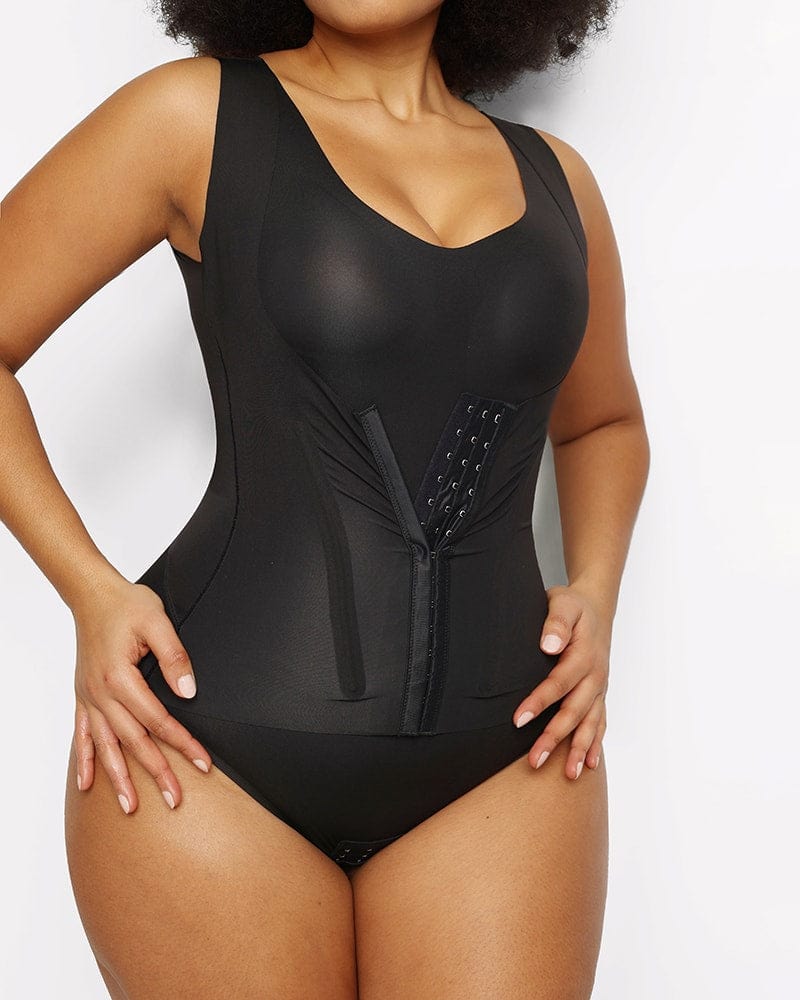 Bare Essentials™ Cream Touch™ 3 In 1 Shaping Tank Brief Bodysuit - Image 6