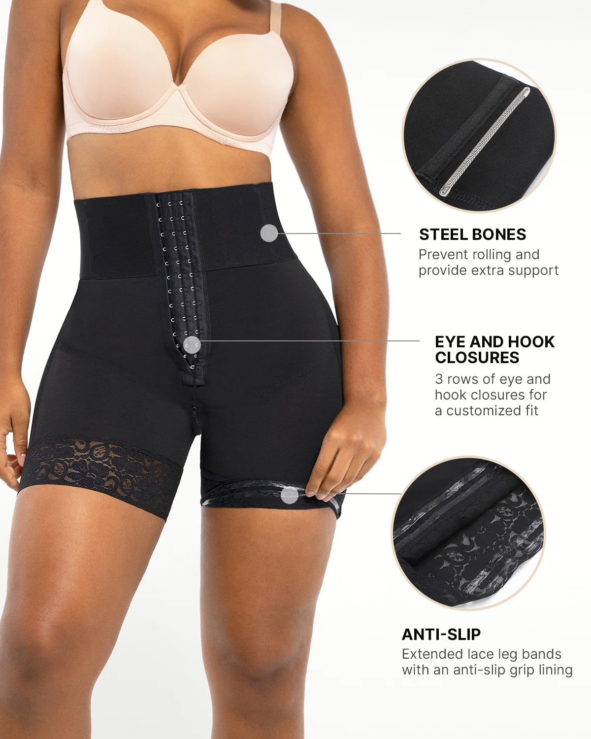BOOT-YEAH™ AirSlim® Boned Sculpt High-Waisted Short - Image 14