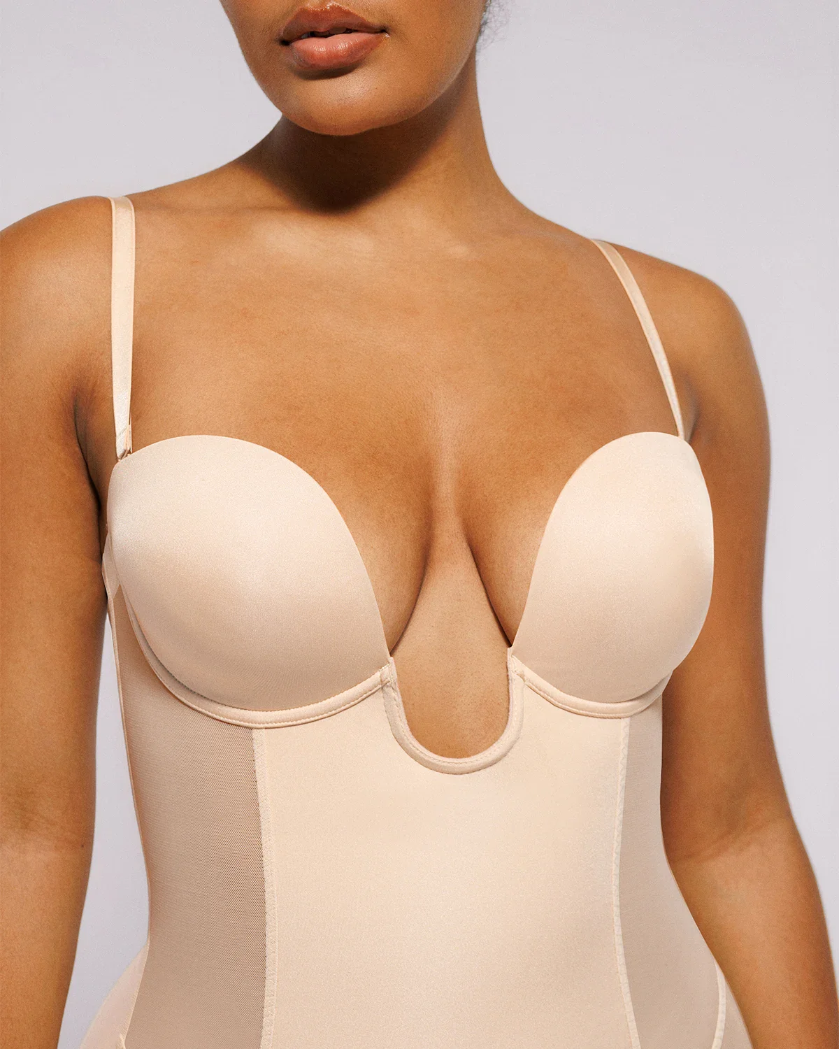 BOOT-YEAH™ MeshSmooth™ Deep Plunge Bodysuit - Image 10