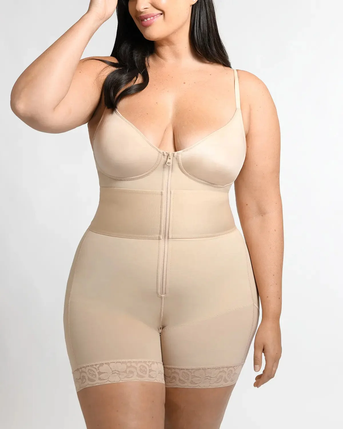 Bare Essentials™ AirSlim® ElasticFuse Waistband Shaping Bodysuit - Image 15