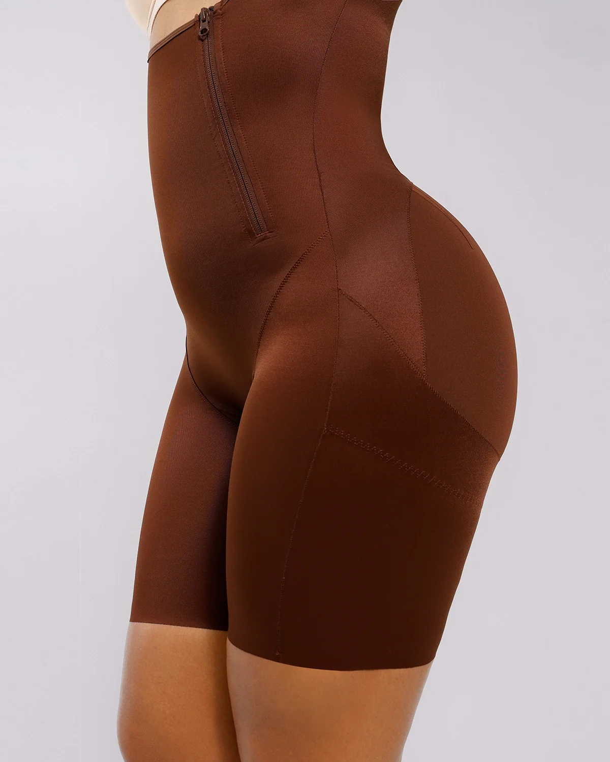 BOOT-YEAH™ SilkSculpt Open Bust Full Bodysuit - Image 7