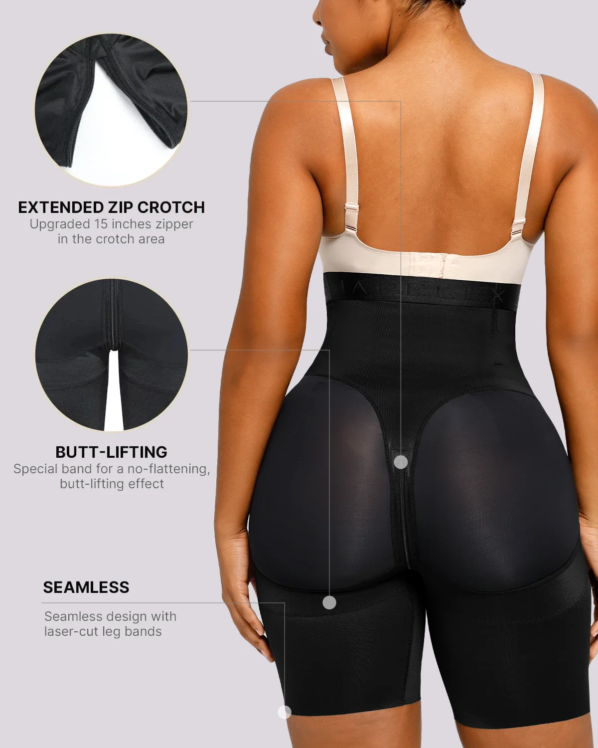 BOOT-YEAH™ SilkSculpt High-Waisted Short - Image 4