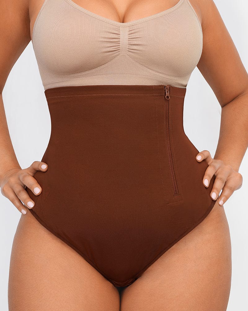 Bare Essentials™ AirSlim® Side Zip Thong - Image 4