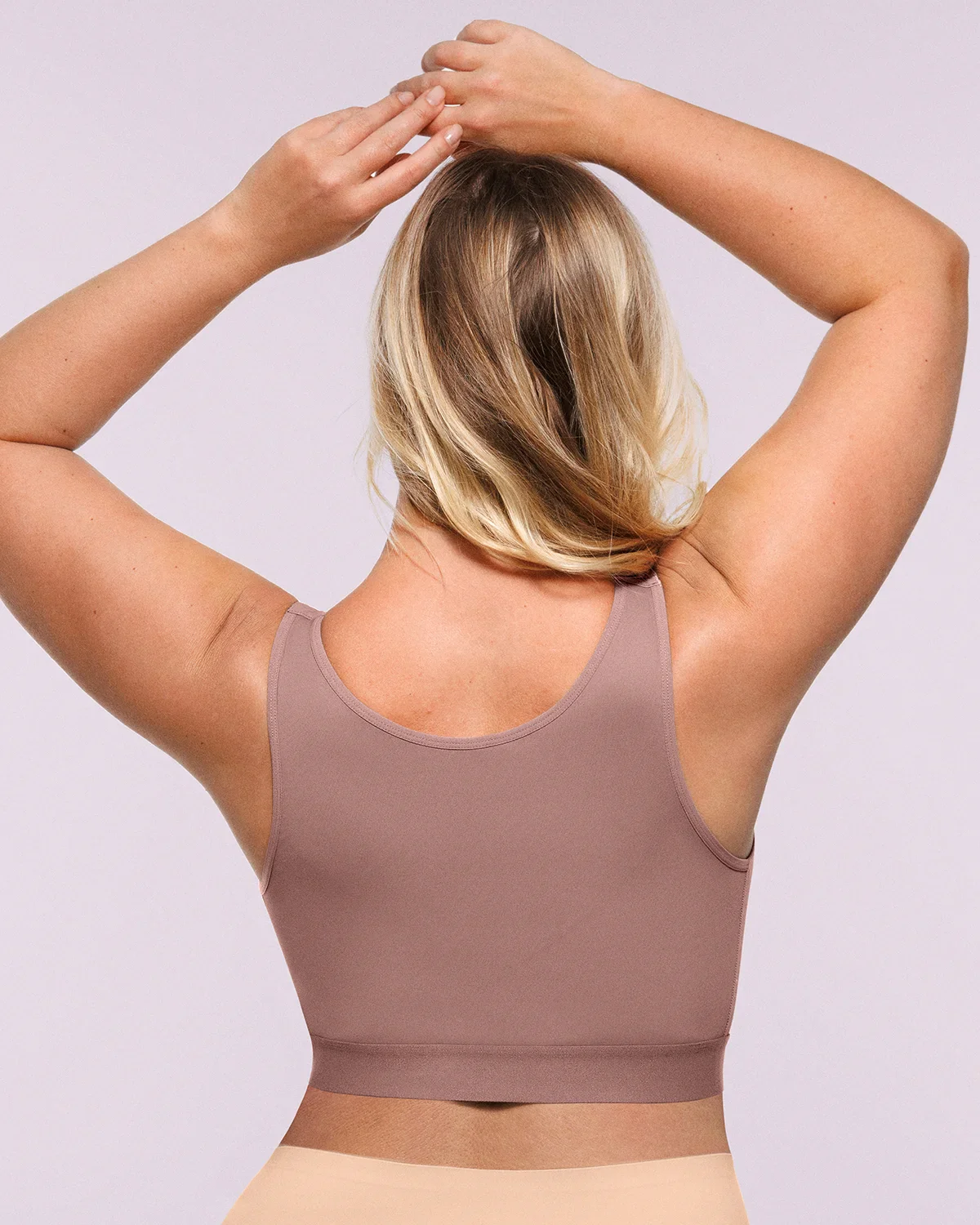 Bare Essentials™ AirSlim® Unlined Wireless Back Support Bra - Image 3