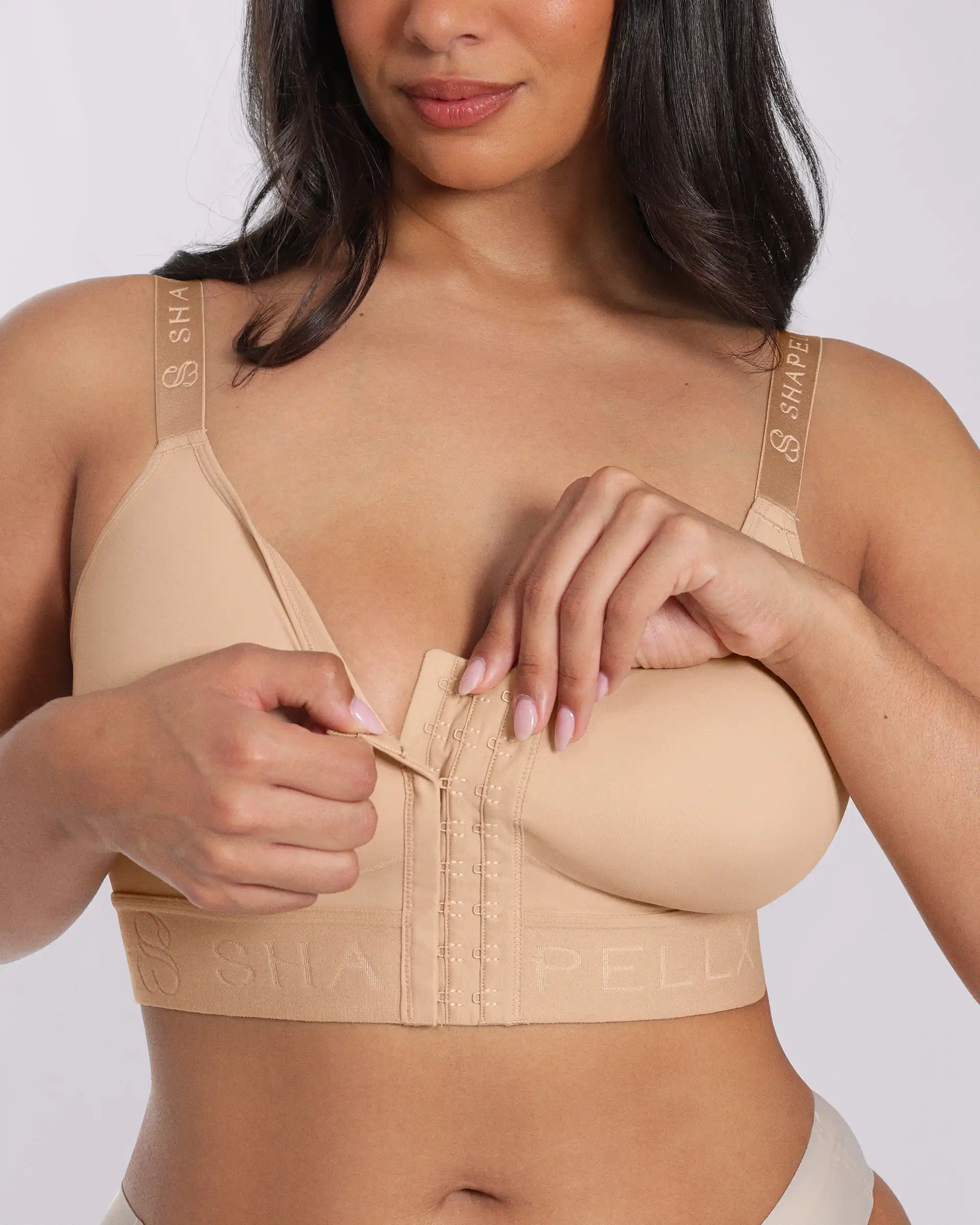 Bare Essentials™ AirSlim® Unlined Wireless Front-Closure Bra - Image 12