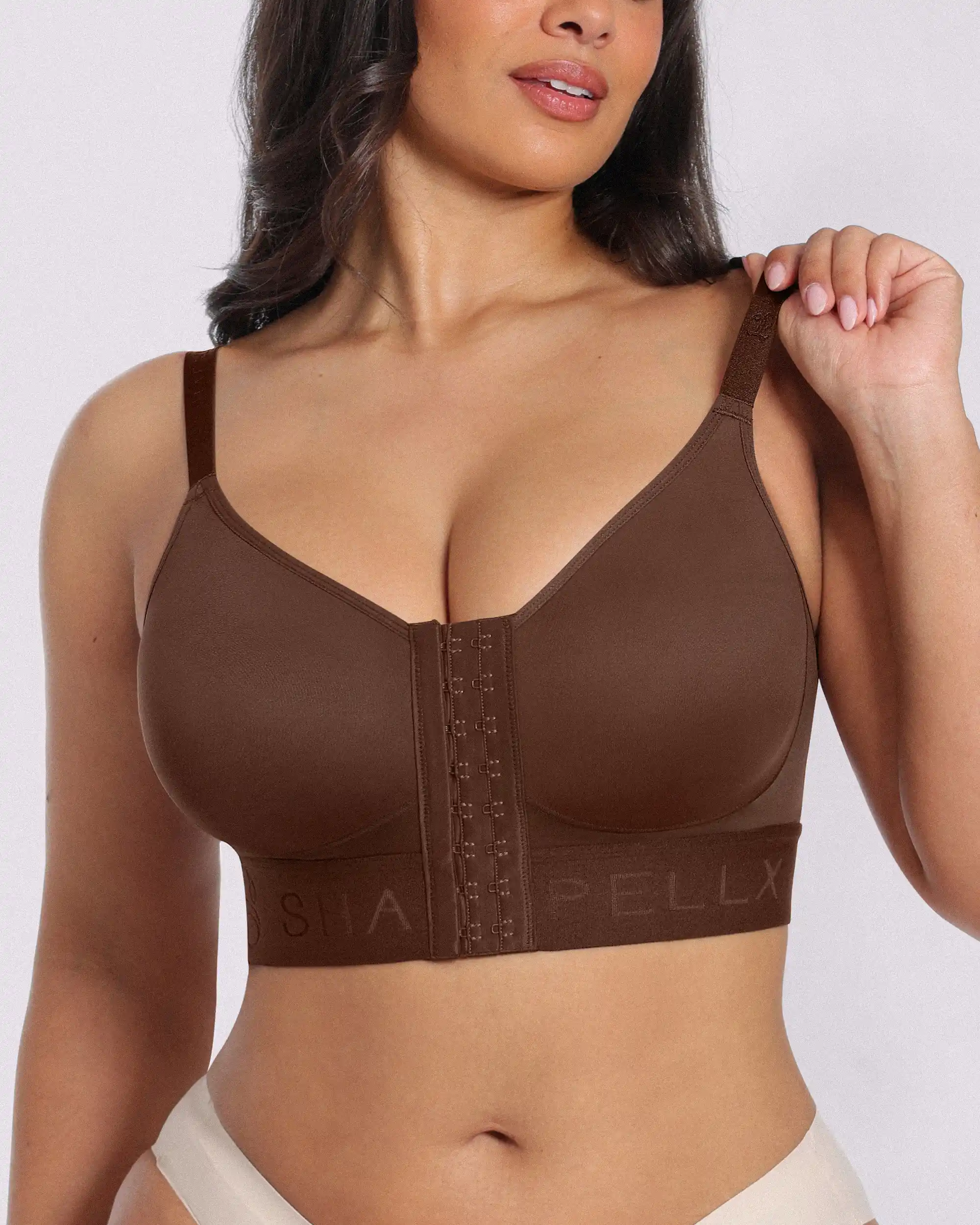 Bare Essentials™ AirSlim® Unlined Wireless Front-Closure Bra - Image 5