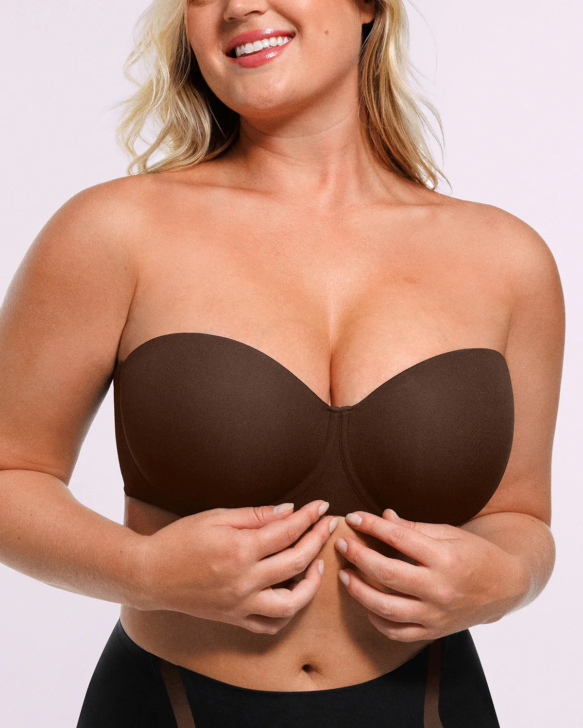Bare Essentials™ AirSlim® Convertible Strapless Push Up Bra - Image 19