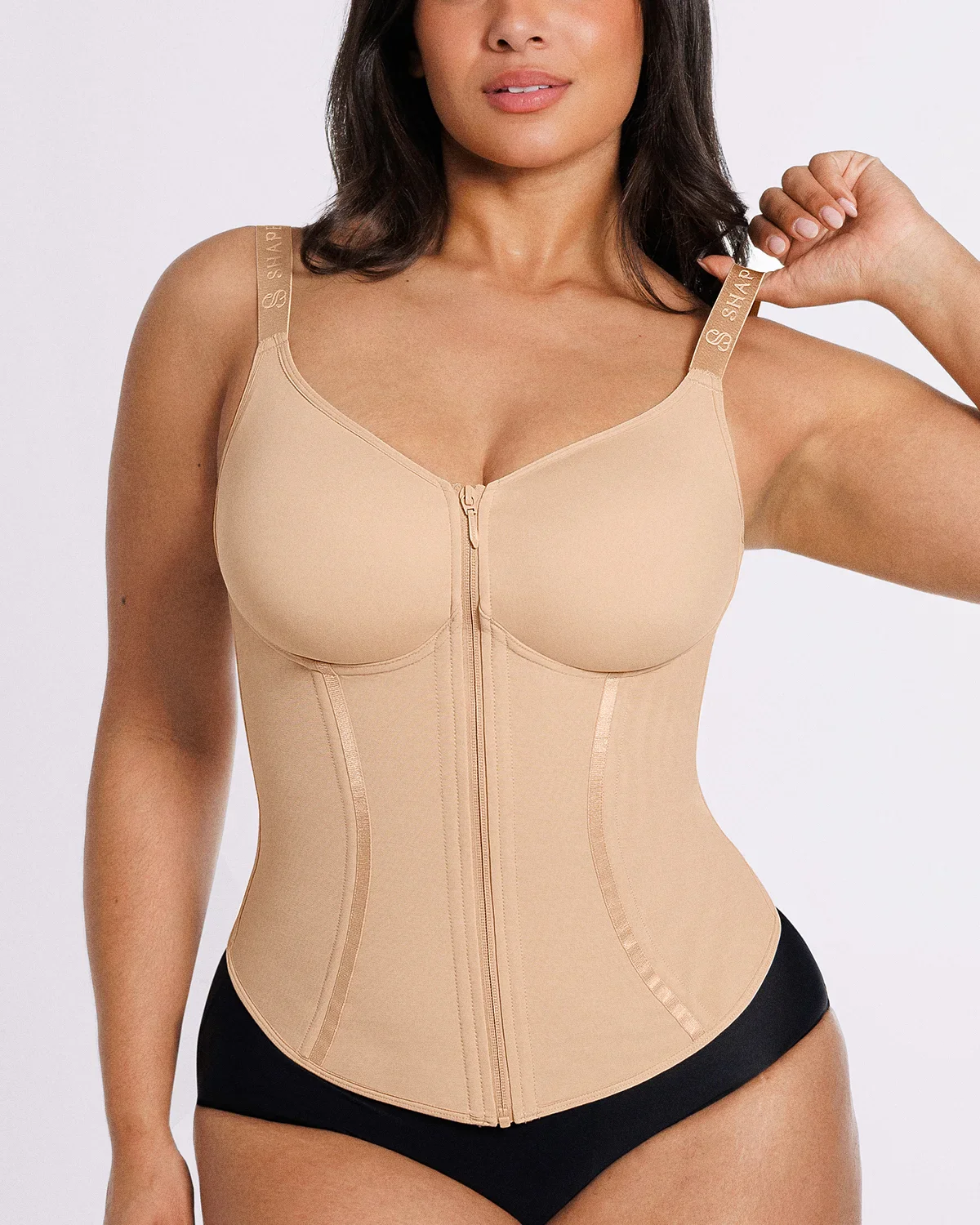 NeoSweat® AirSlim® Tummy Control Corset Top - Image 3