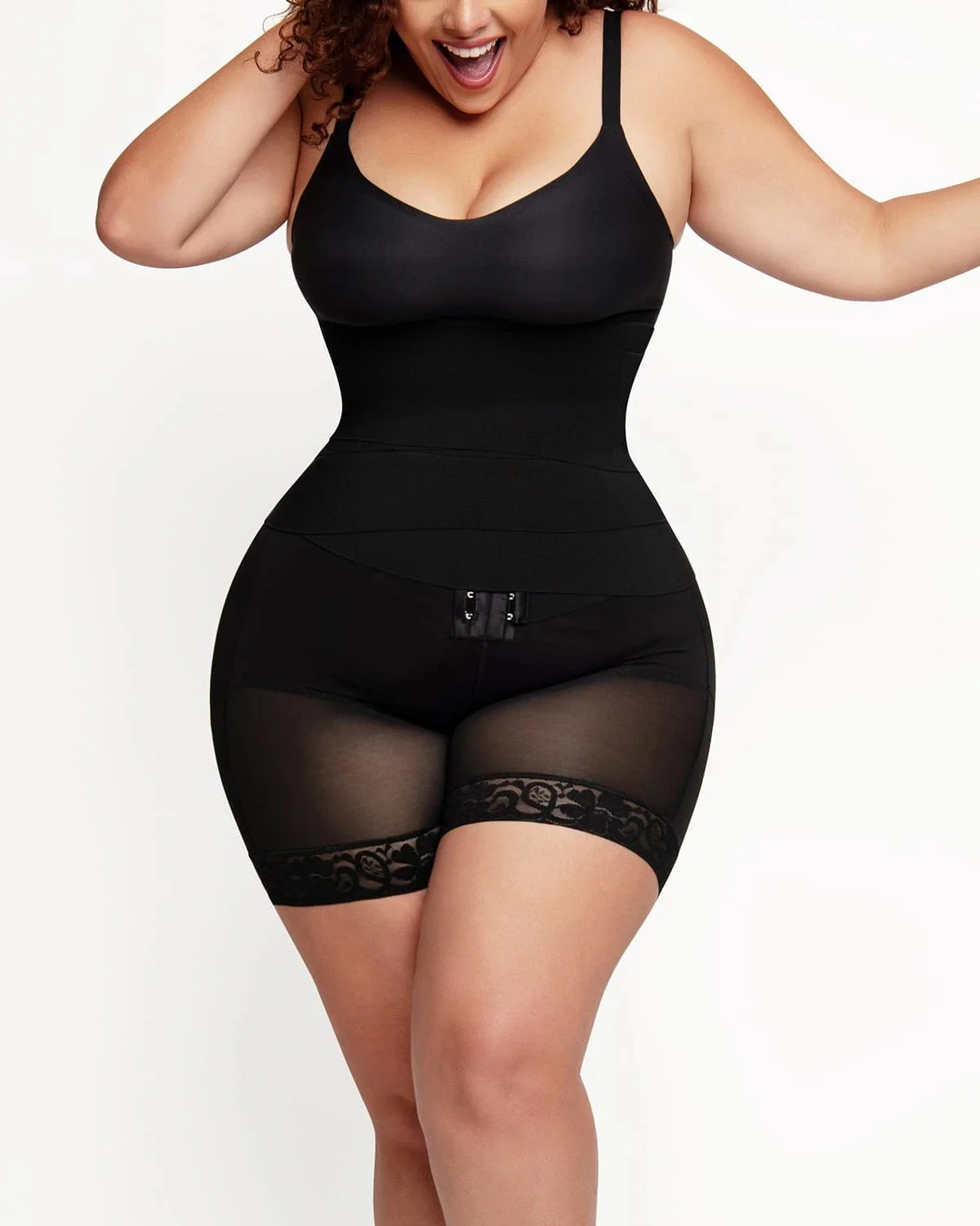 Bare Essentials™ AirSlim® 2-In-1 High-Waisted Booty Lift Shaper Short - Image 6