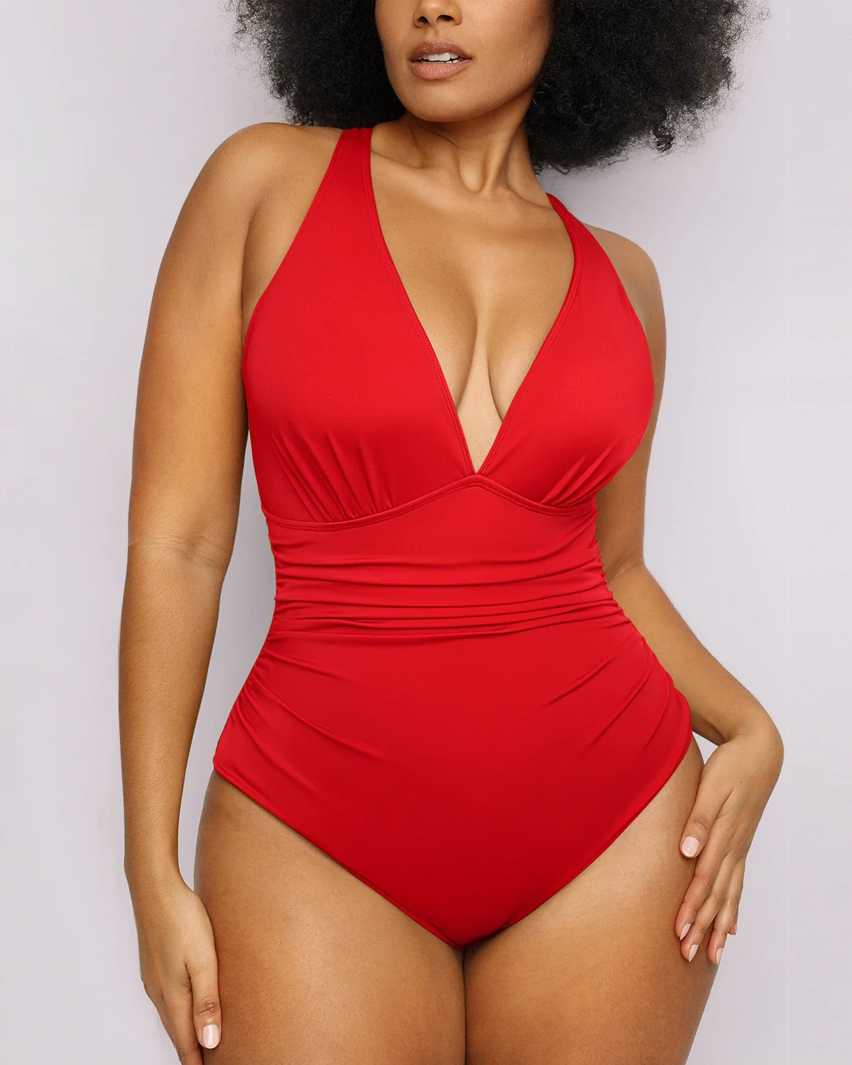 Smart Sculpt™ Plunge Cutout Swimsuit - Image 11