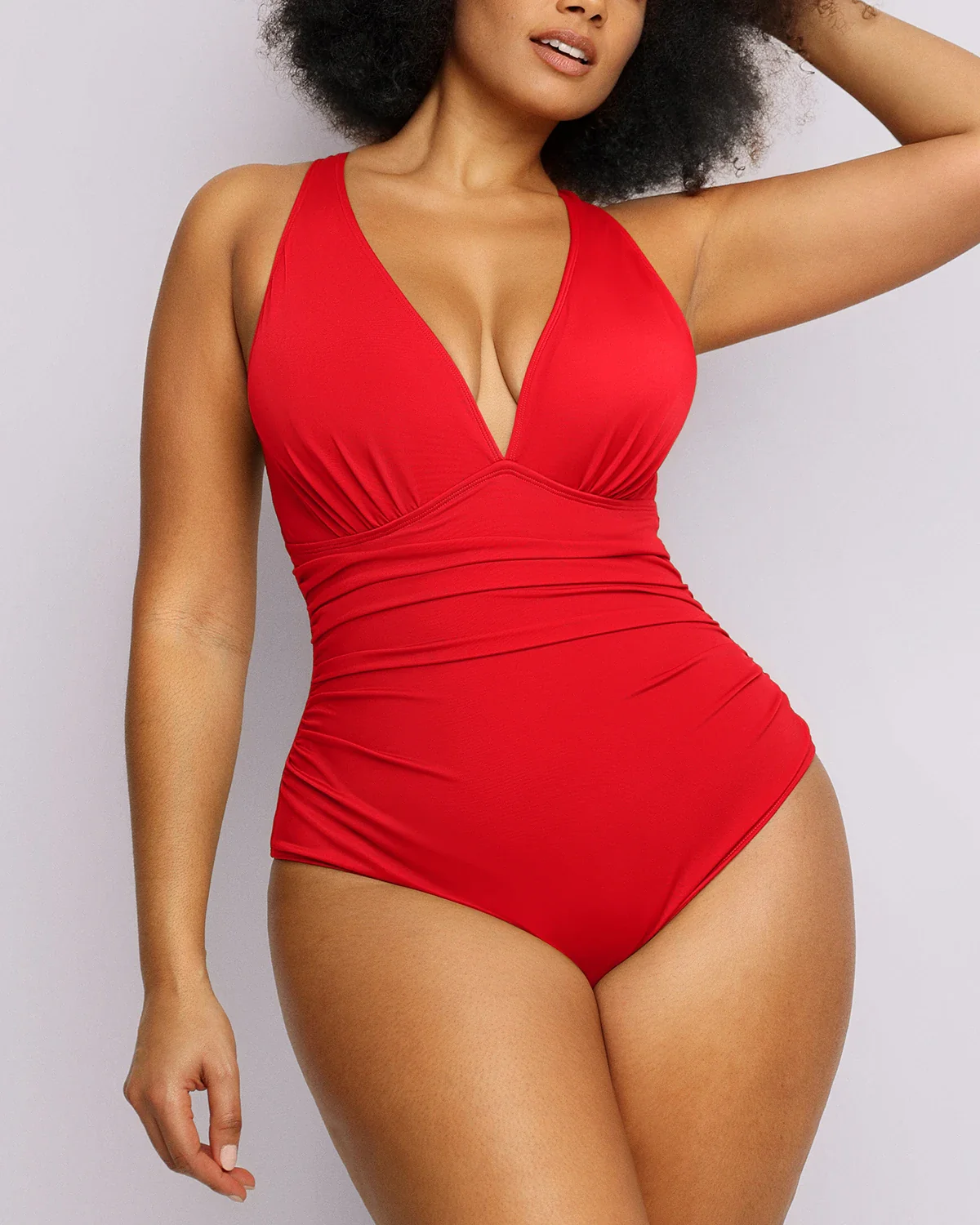 Smart Sculpt™ Plunge Cutout Swimsuit - Image 7
