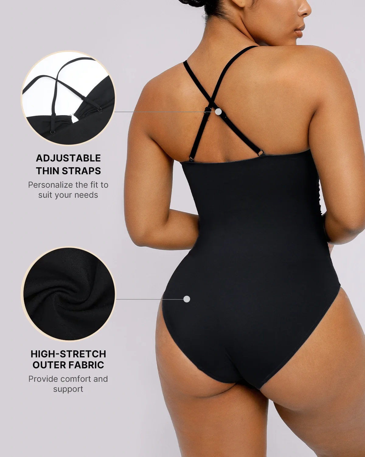 Smart Sculpt™ U-Ring Cut Out Shaping Swimsuit - Image 15