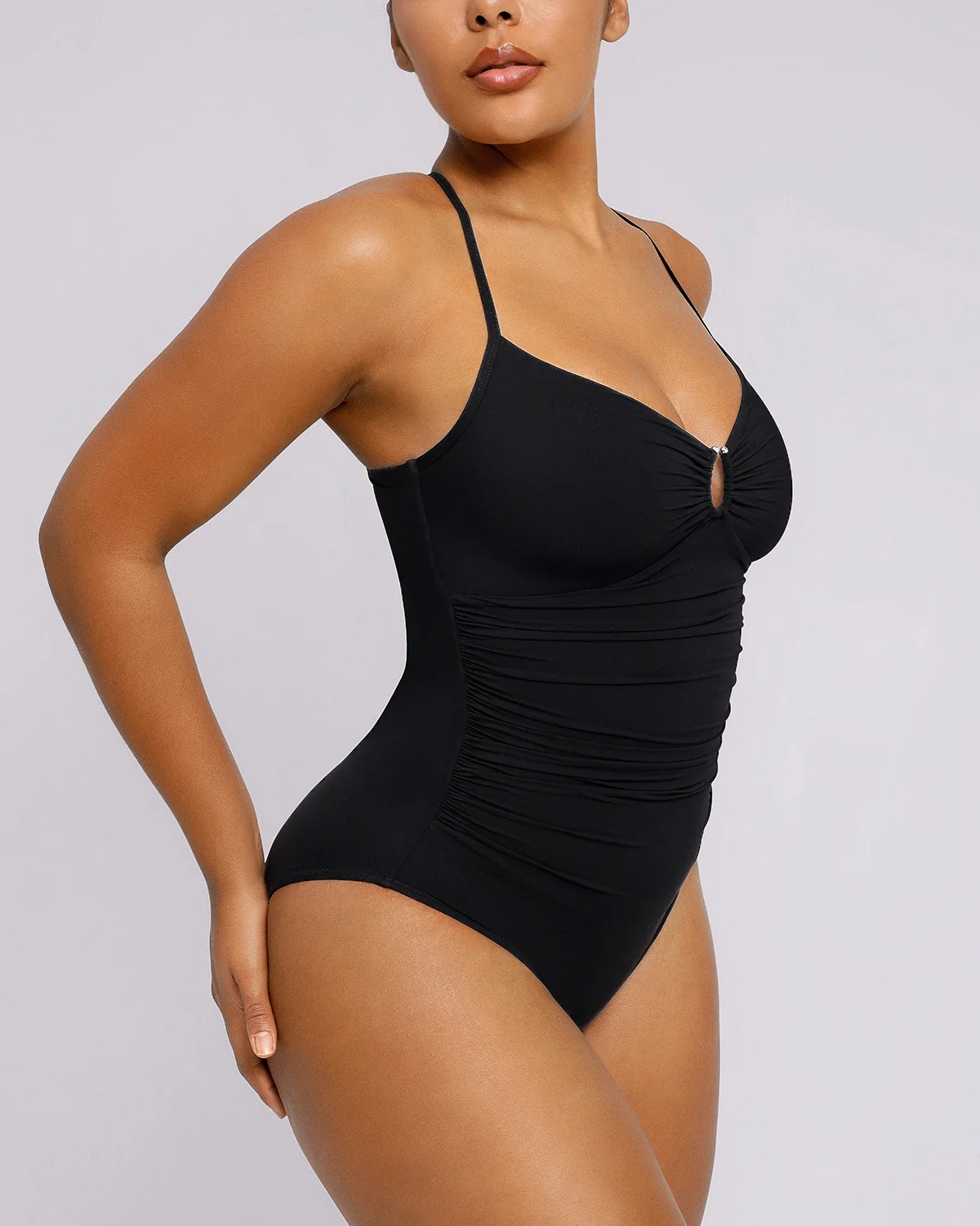 Smart Sculpt™ U-Ring Cut Out Shaping Swimsuit - Image 18