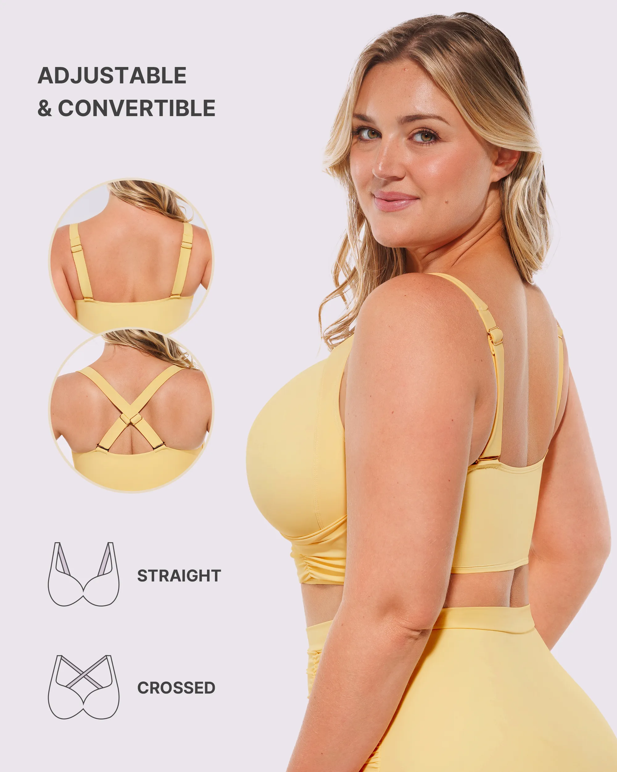 Smart Sculpt™ Twist-Front Bikini Top & High-Waisted Bottom Set - Image 3