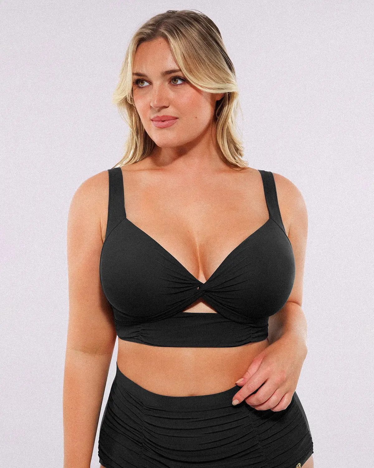 Smart Sculpt™ Twist-Front Bikini Top & High-Waisted Bottom Set - Image 31