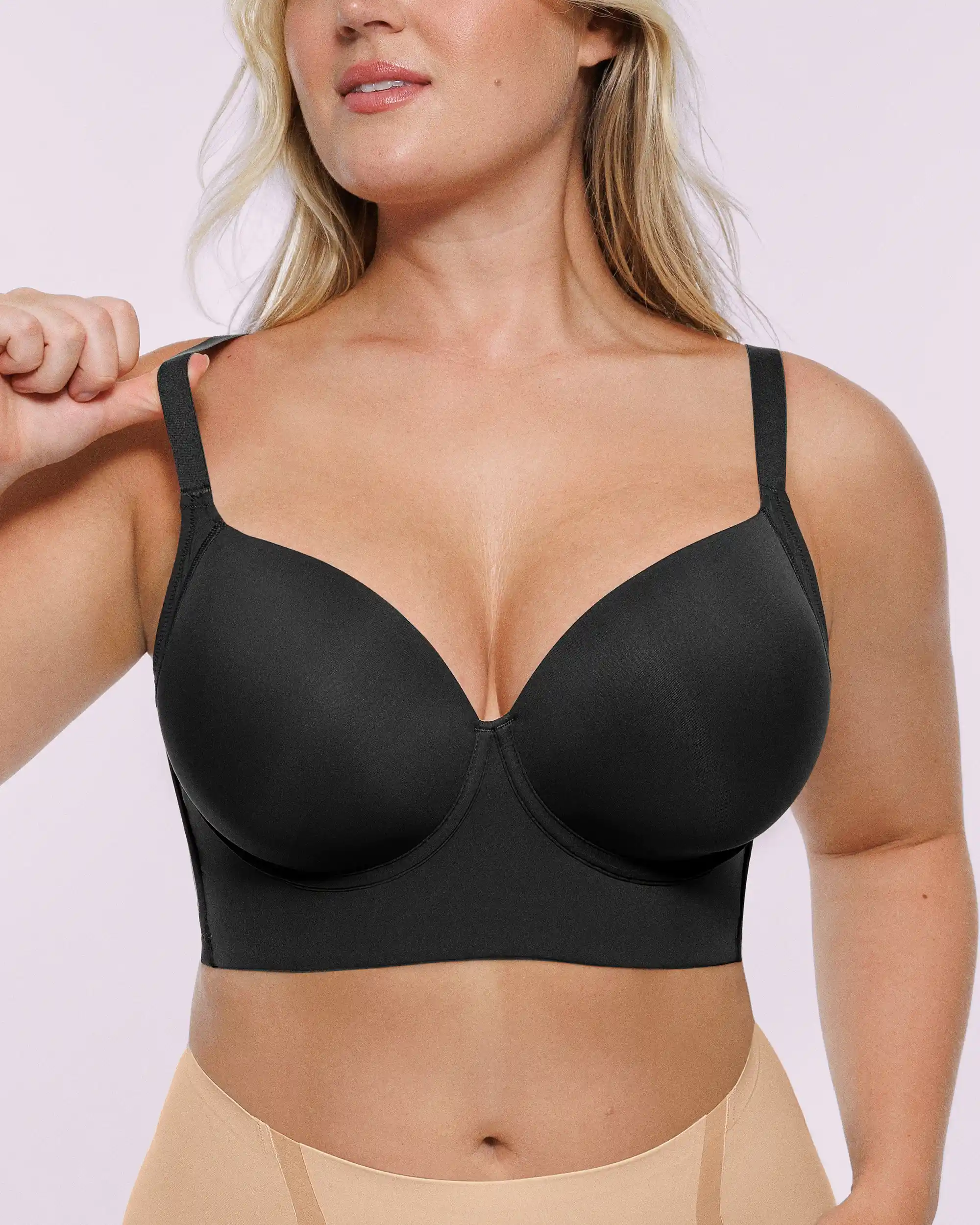 Bare Essentials™ AirSlim® Back Smoothing Underwire Push-Up Bra - Image 13